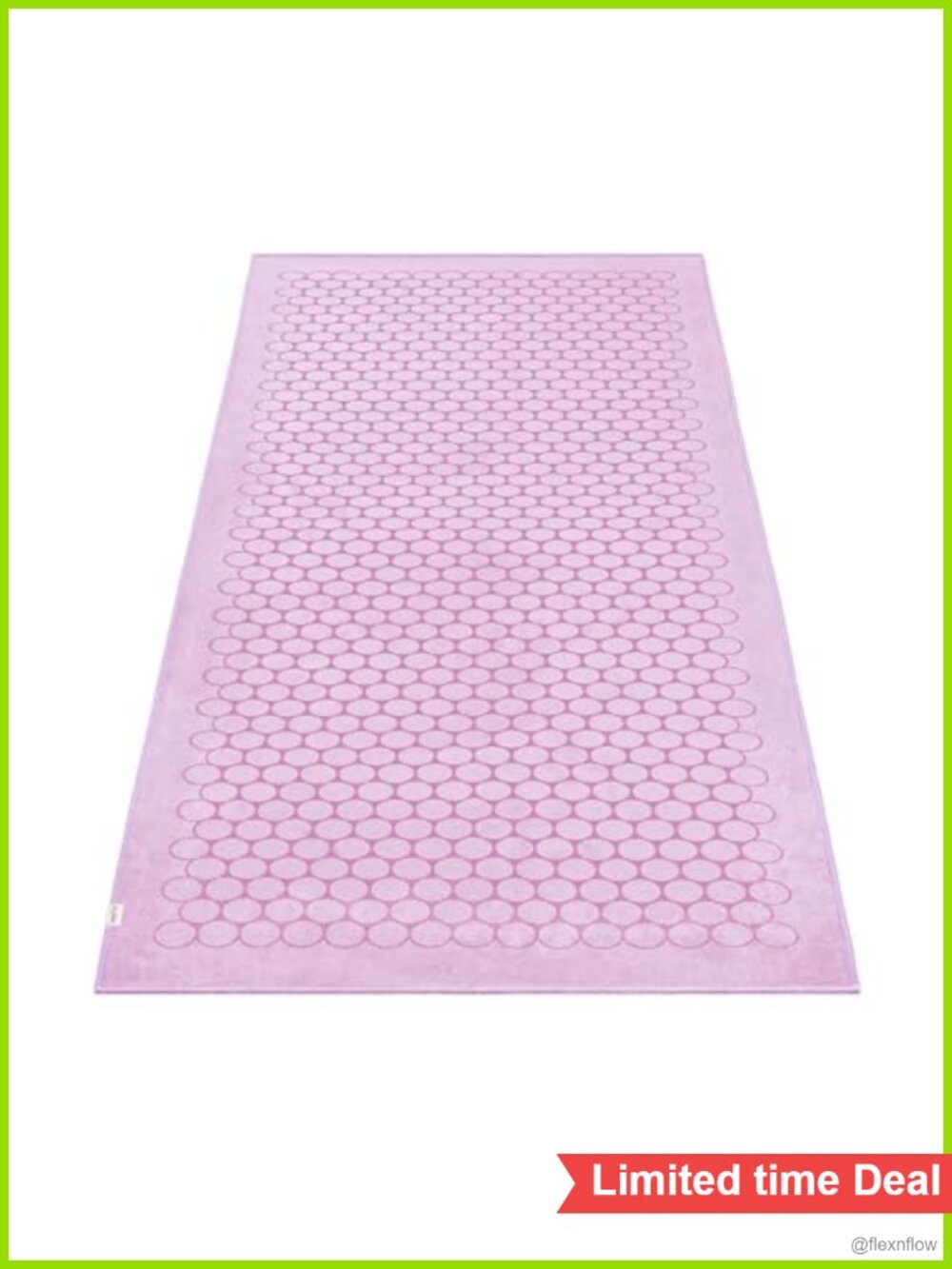 Microfiber Yoga Towel Double-Sided Silicone Grip Absorbent Travel Gym